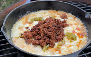 Baked Choriqueso, Chorizo and Queso